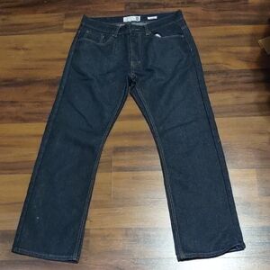 Classic Indigo Men's Straight Jeans